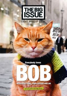 A Street Cat Named Bob: How One Man and His Cat Found Hope on the Streets