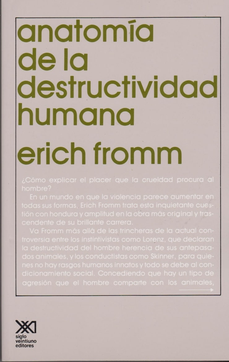 Anatomia de la destructividad humana (Spanish Edition)