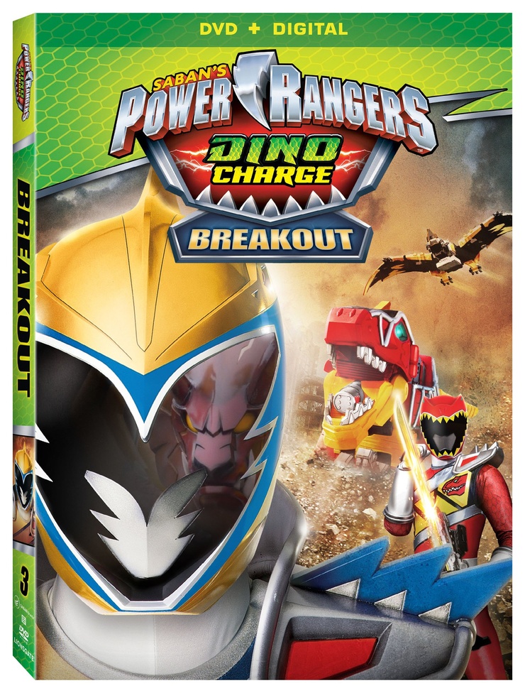 Power Rangers Dino Charge: Breakout [DVD + Digital]