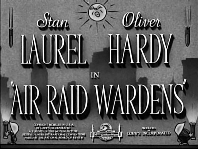 Air Raid Wardens                                  (1943)