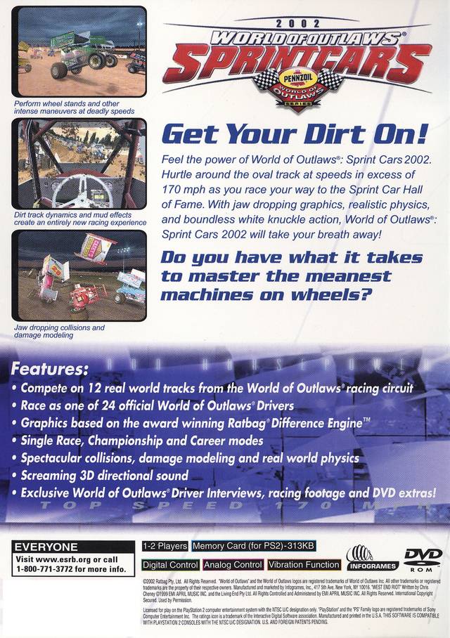 World of Outlaws: Sprint Cars 2002