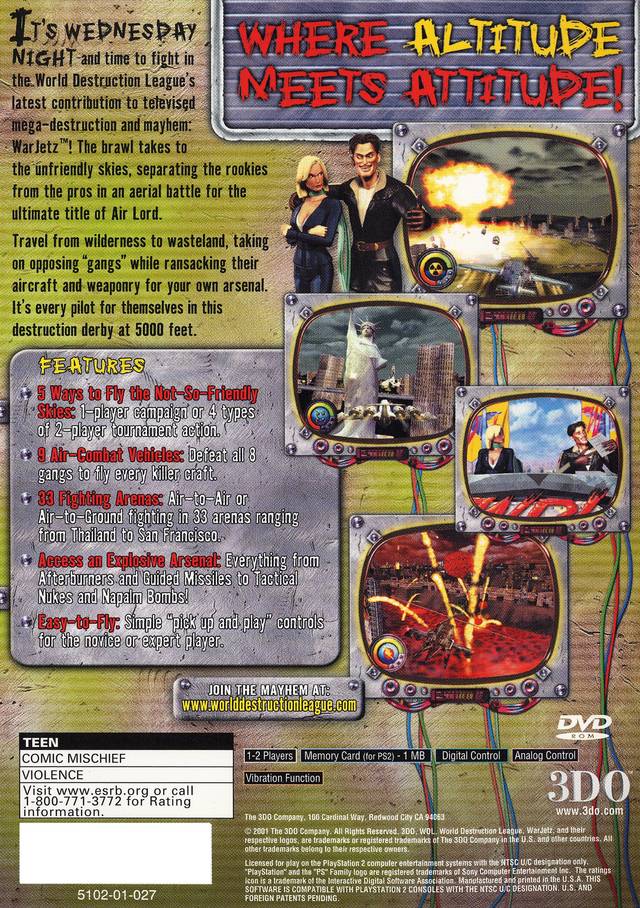 World Destruction League: War Jetz