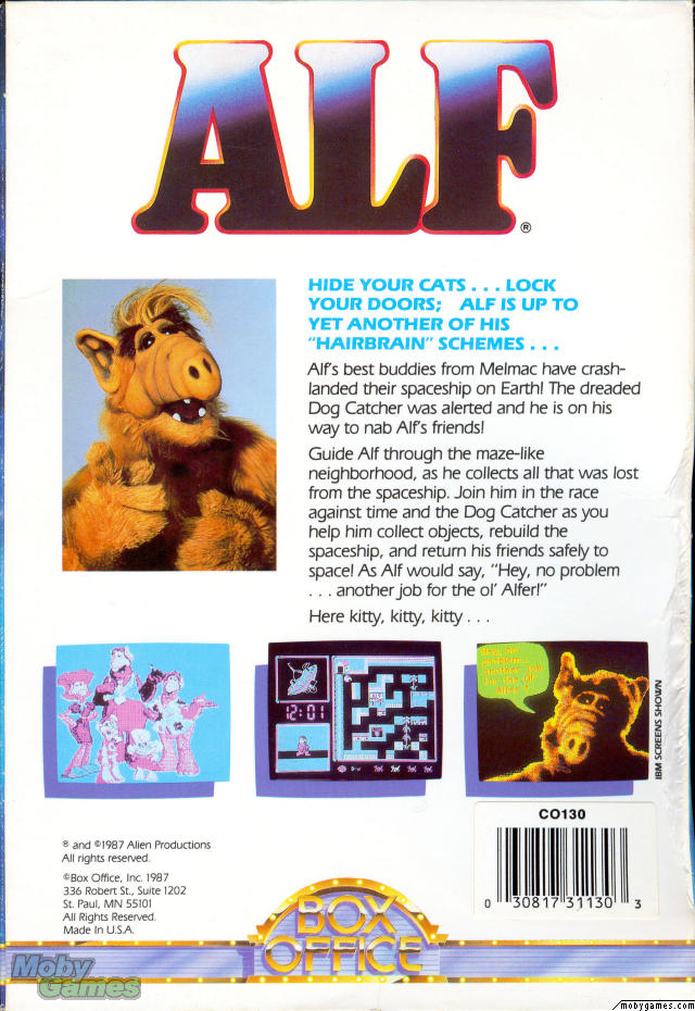 ALF The First Adventure