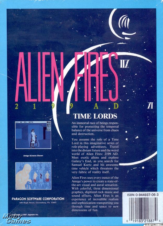 Alien Fires 2199 Ad