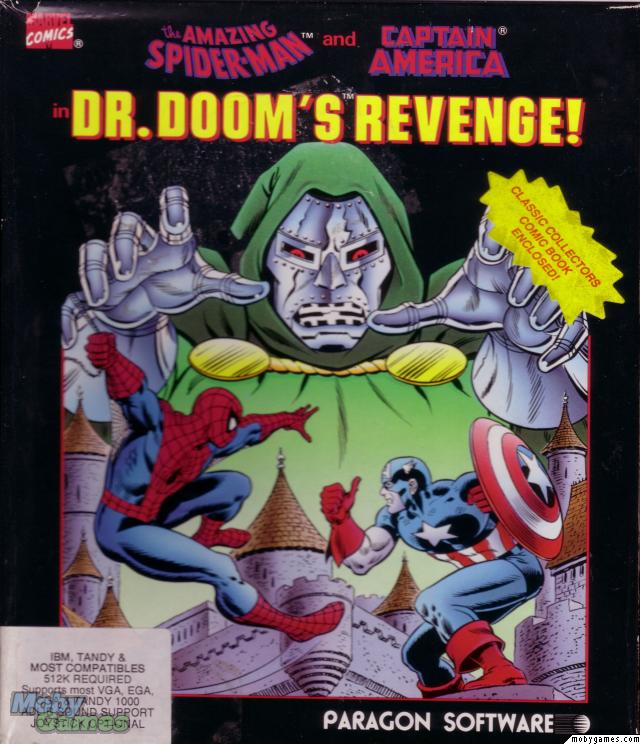 The Amazing Spider-Man and Captain America in Dr. Doom's Revenge!
