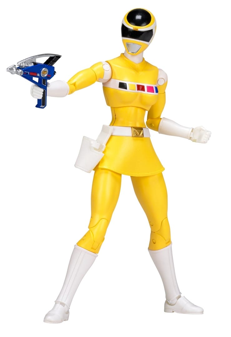 Power Rangers In Space 6.5-Inch Yellow Ranger Legacy Figure