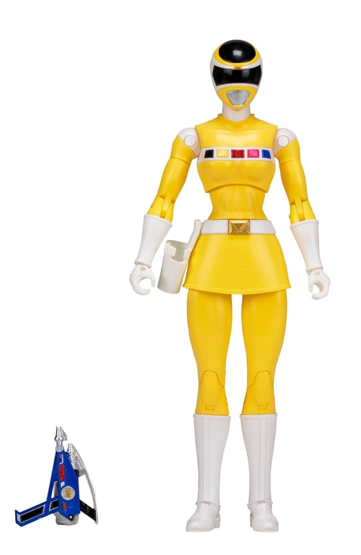 Power Rangers In Space 6.5-Inch Yellow Ranger Legacy Figure