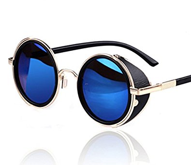 TELAM Retro Round Sunglasses, Miss Jin Shu Tide Sunglasses.