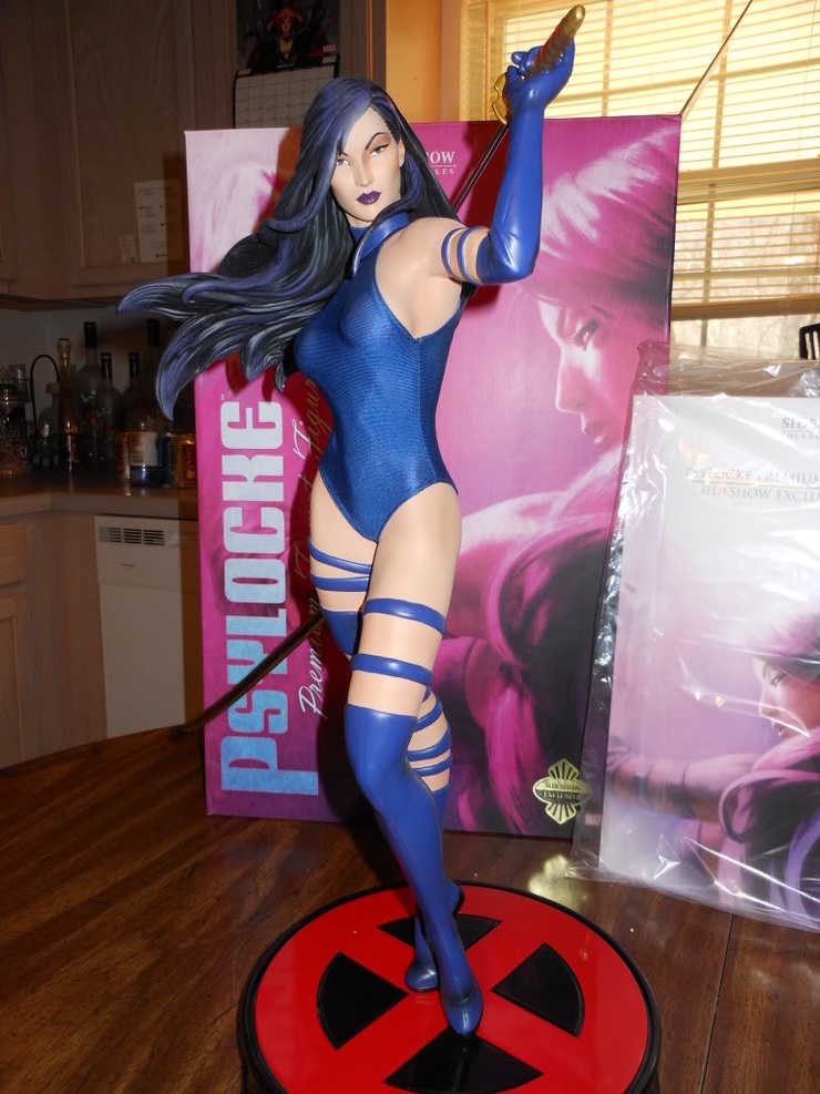 Sideshow Collectibles - Marvel statuette 1/4 Premium Format Psylocke 57 cm