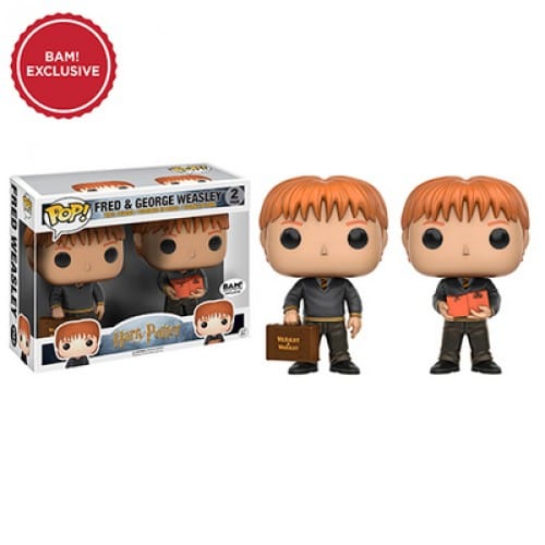Harry Potter Pop! Fred & George Weasley 2-Pack (Books-A-Million Exclusive)