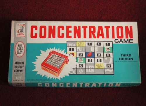 Concentration (1960 Third Edition)