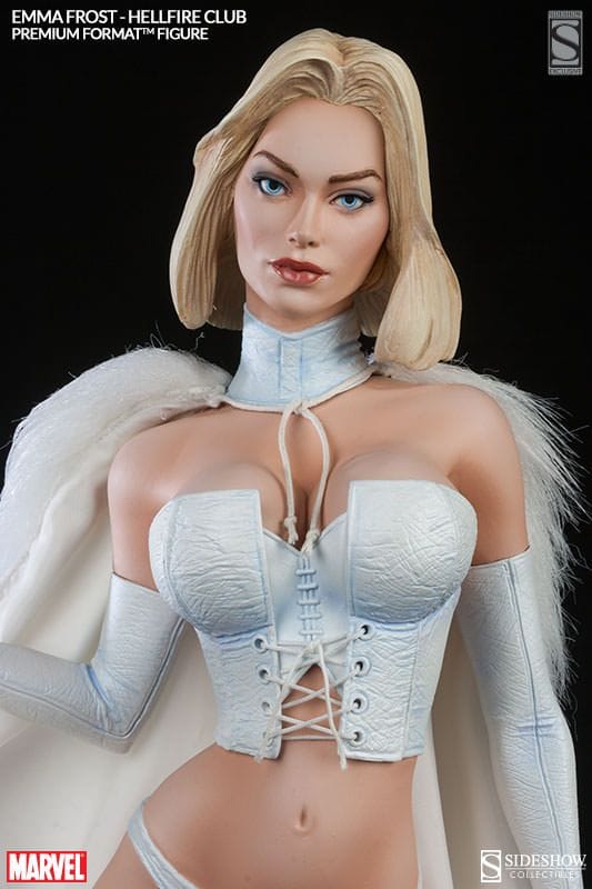 Sideshow Marvel X-Men Emma Frost Hellfire Club Premium Format Figure Statue