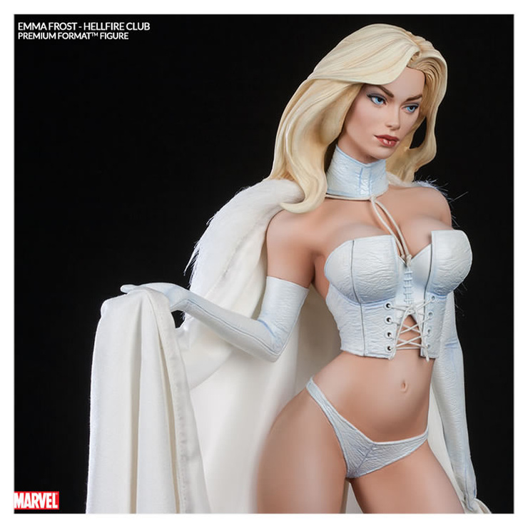Sideshow Marvel X-Men Emma Frost Hellfire Club Premium Format Figure Statue
