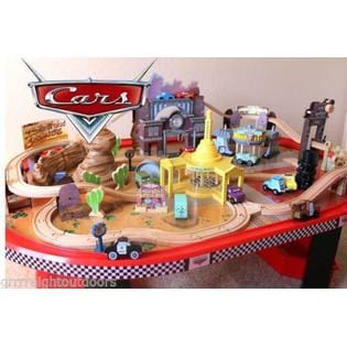 Kidkraft Disney Pixar Cars Radiator Springs Race Track Set and Table