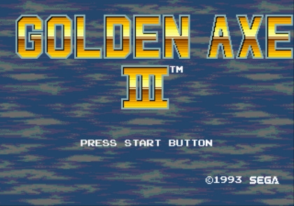 Golden Axe III