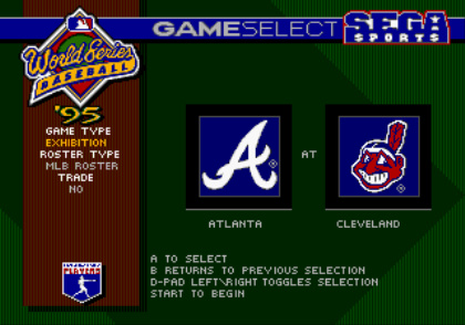 World Series Baseball '95