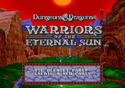 Dungeons & Dragons: Warriors of the Eternal Sun