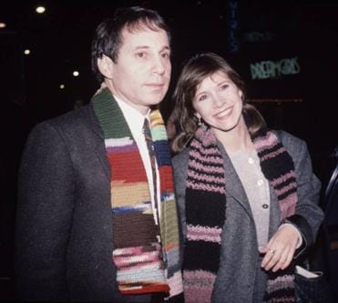 Paul Simon And Carrie Fisher