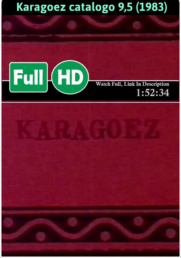 Karagoez catalogo 9,5                                  (1983)