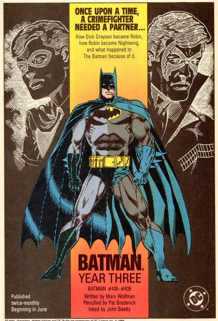 BATMAN # 436-439 