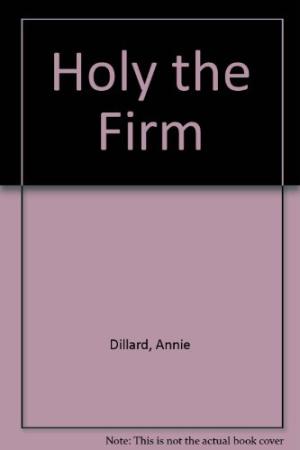 Holy the Firm Holy the Firm