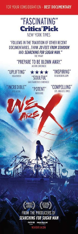 We Are X                                  (2016)