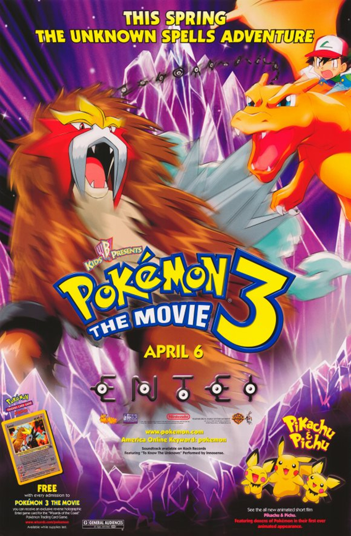 Pokémon 3: The Movie - Spell of the Unown Pokémon 3: The Movie - Spell of the Unown