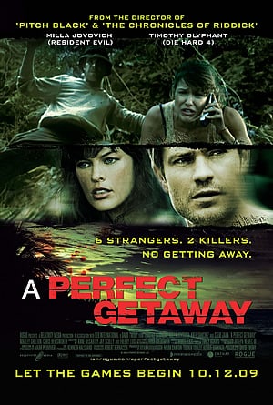 a perfect getaway poster