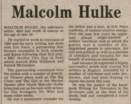 Malcolm Hulke
