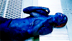 Rebecca Romijn Mystique Gif