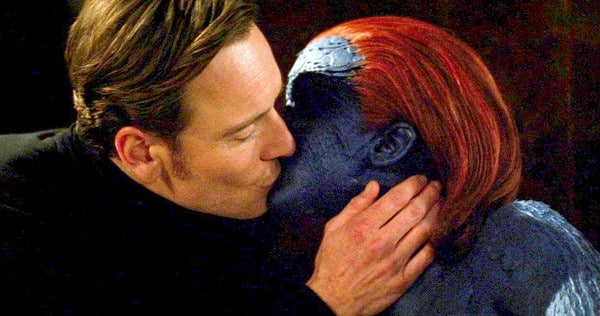 Raven / Mystique (Rebecca Romijn & Jennifer Lawrence)