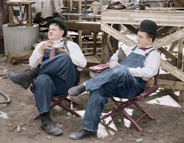 Stan Laurel; Oliver Hardy