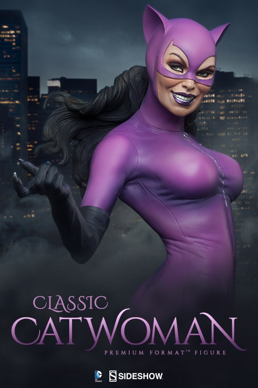 Sideshow DC Comics Collectibles Classic Catwoman Premium Format Figure Statue