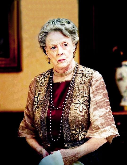 Violet Crawley, the Dowager Countess of Grantham