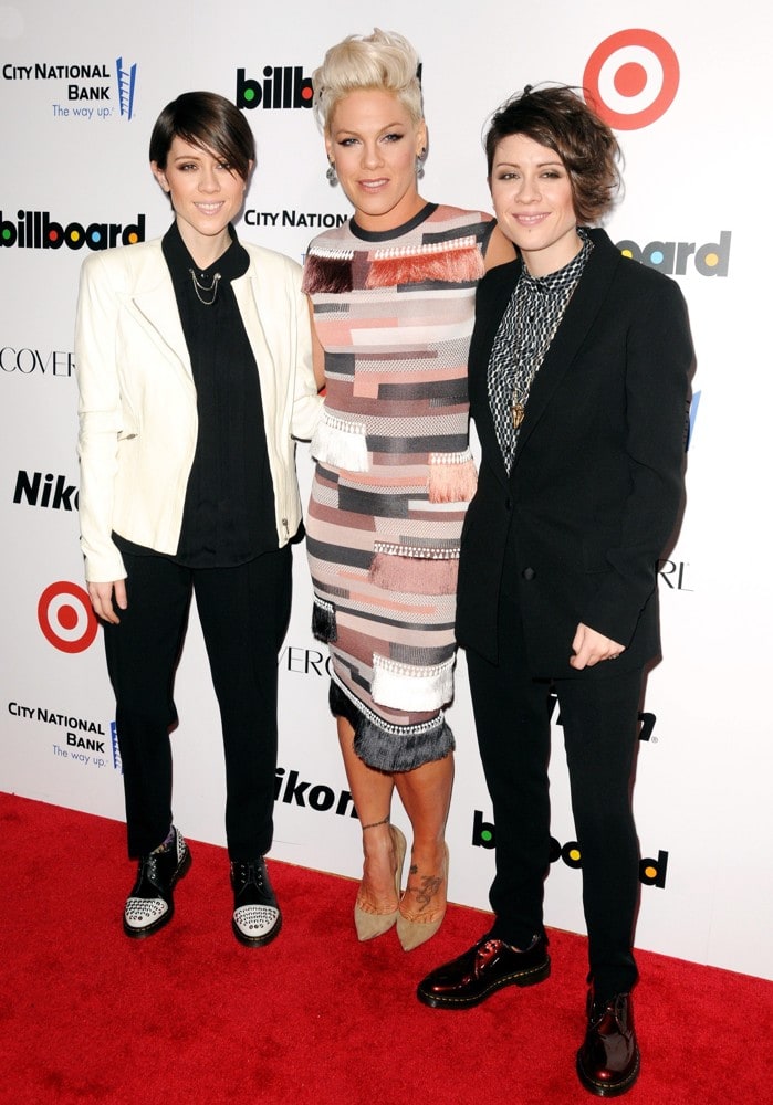 P!nk with Tegan and Sara