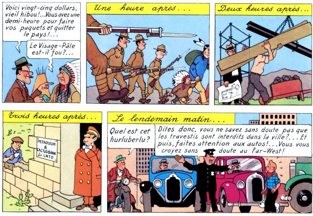 Tintin en Amérique