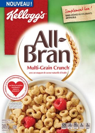 All-Bran Multi-Grain Crunch Cereal