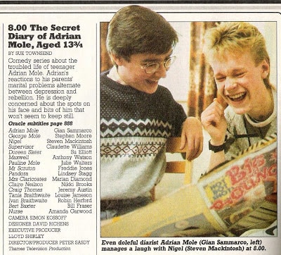 The Secret Diary of Adrian Mole Aged 13 3/4