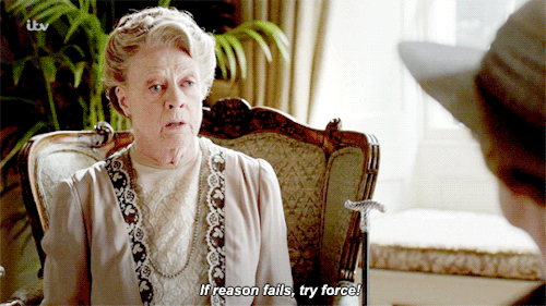 Violet Crawley, the Dowager Countess of Grantham
