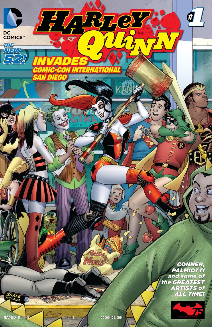 Harley Quinn Invades Comic Con International San Diego #1