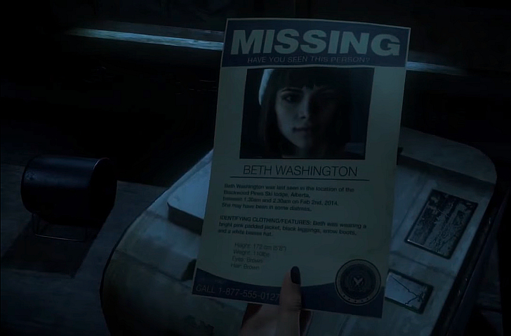 Beth Washington (Until Dawn)
