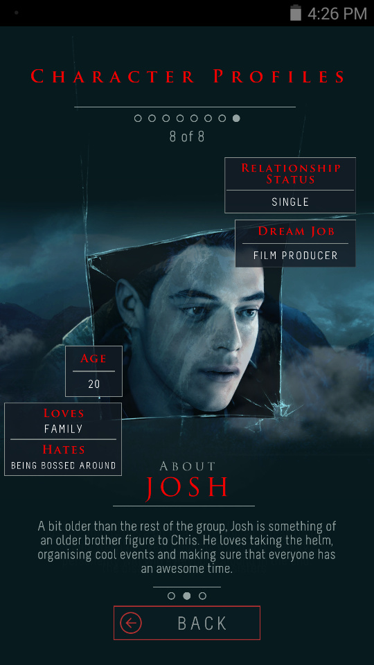 Josh Washington (Until Dawn)