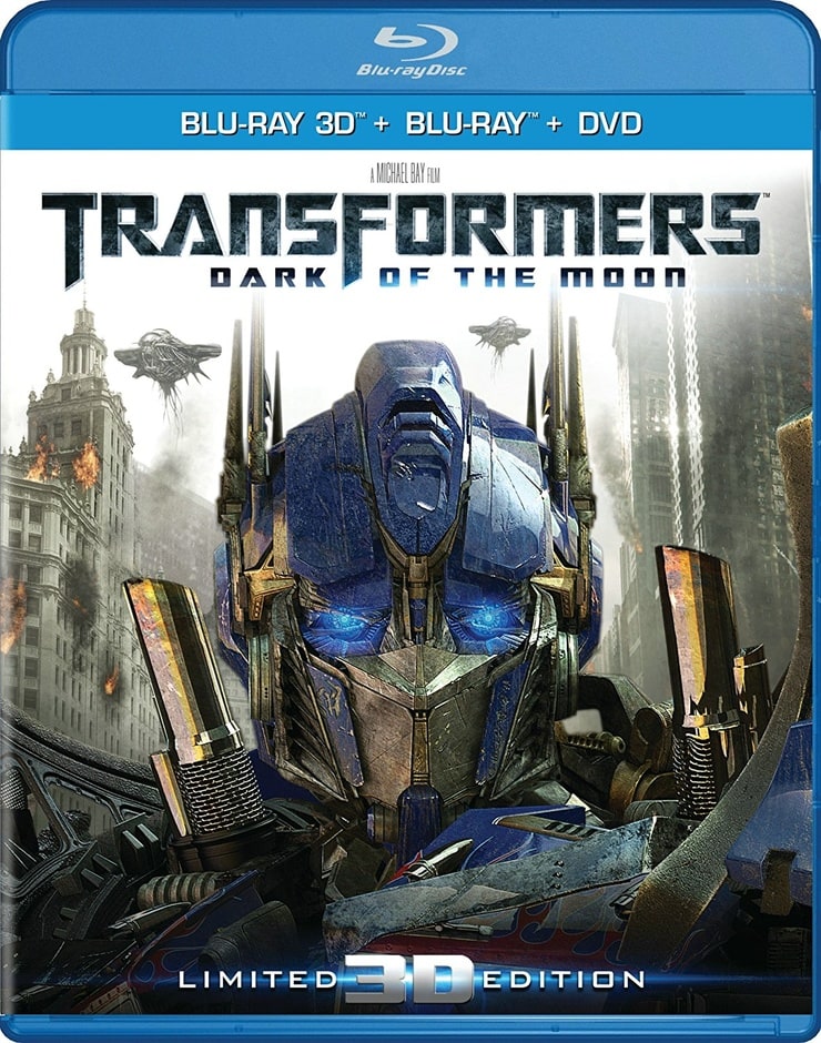 Transformers: Dark of the Moon (Blu-ray 3D + Blu-ray + DVD)