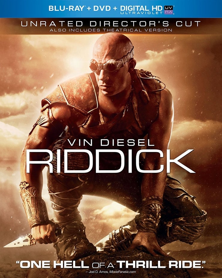 Picture Of Riddick Blu Ray Dvd Ultraviolet Digital Copy Unrated Director S Cut