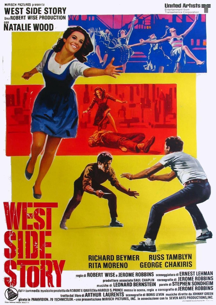 kritisieren-geschickt-schmeicheln-west-side-story-broadway-poster