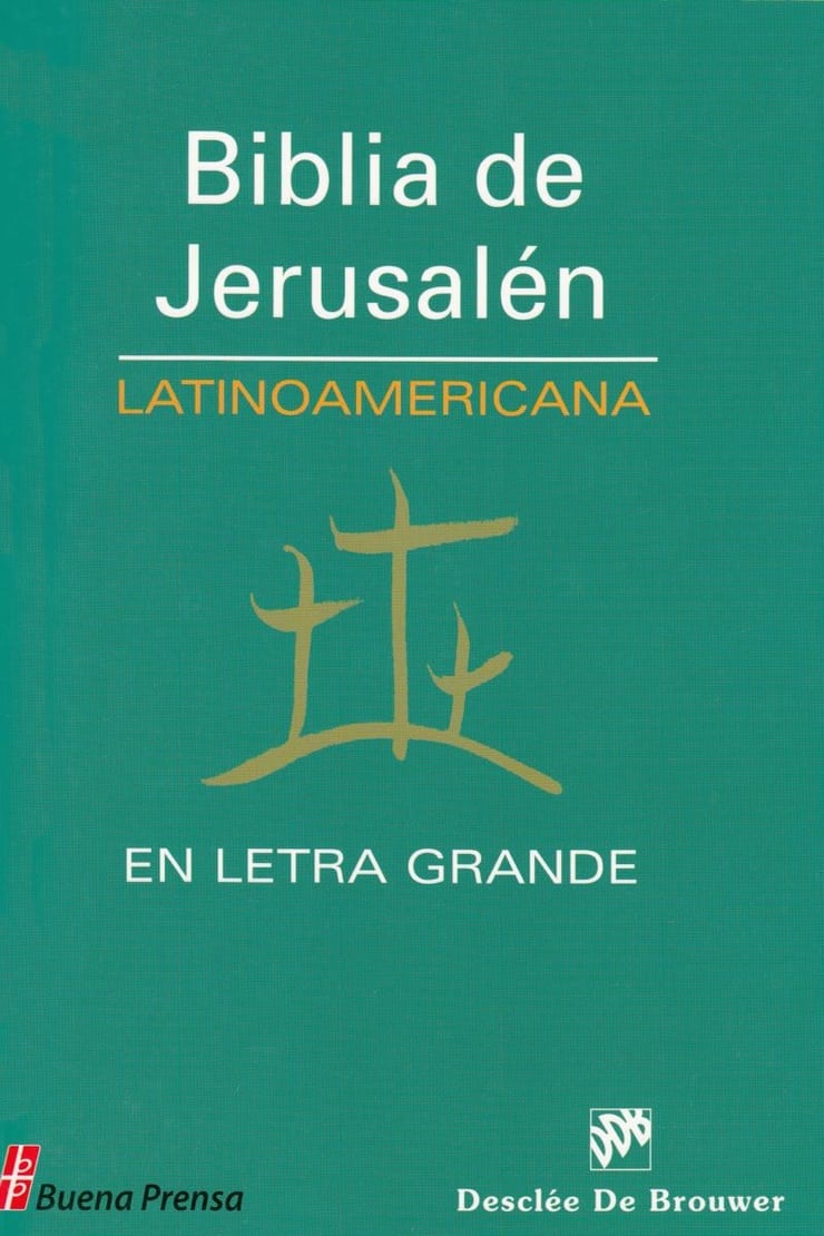 Biblia De Jerusalen Bolsillo Latinoamericana Plastico