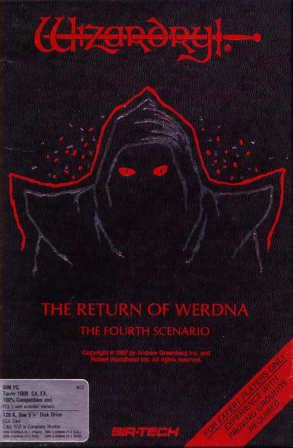 Wizardry IV: The Return of Werdna - (Wizardry: Werdna no Gyakushū)