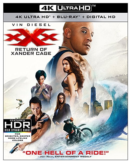 xXx: Return of Xander Cage (4K Ultra HD + Blu-ray + Digital HD)