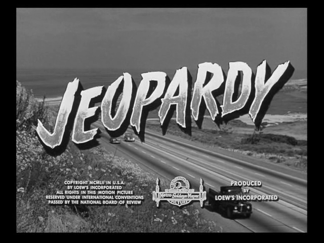 Jeopardy Jeopardy