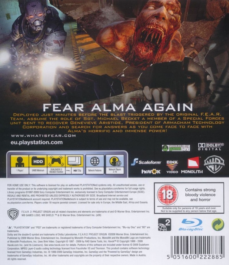 F.E.A.R. 2: Project Origin